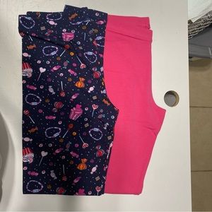 Spotted Zebra Girls Leggings Size 14-16